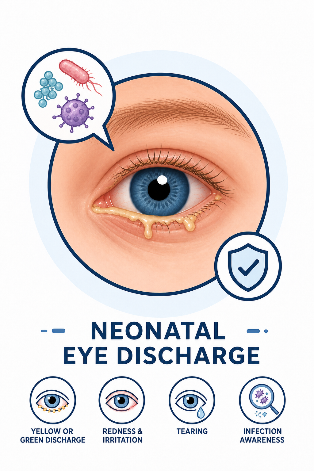 Neonatal eye discharge